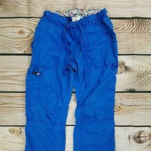Koi Petite XS Blue Scrub Pants